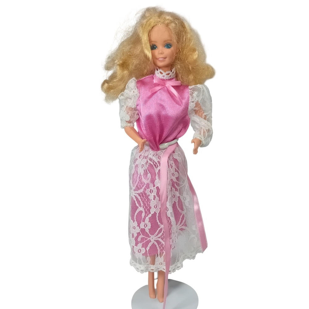 1984 Vintage Mattel Day To Night Barbie Fashion Doll Redressed 7929 Collectible